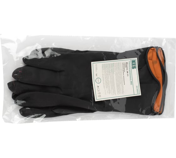 Резиновые перчатки КЭС мбс, размер 10-10,5/XL, 12шт КЭС 14000036