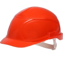Защитная каска для строительно-монтажных работ ТУНДРА с пластиковым оголовьем, оранжевый 4588904