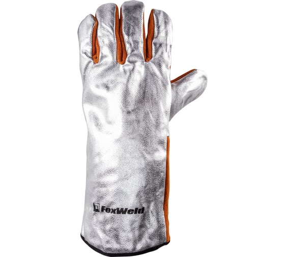 Алюминизированные краги Foxweld сплав, kevlar 8501