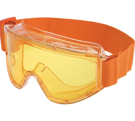 Закрытые герметичные очки Премиум желтые линзы, с AF-AS покрытием 2152 (223408)