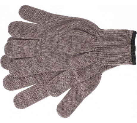 Трикотажные перчатки СИБРТЕХ, акрил, коралловые, оверлок 68658