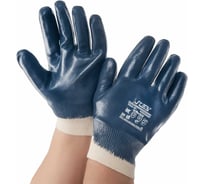 Нитриловые перчатки МБС, полный облив Gigant 1 пара G-086