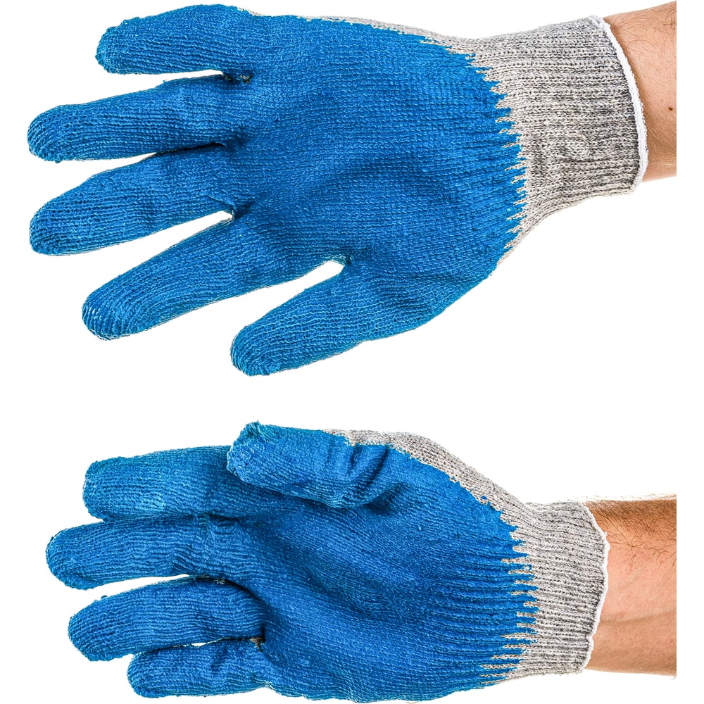 Перчатки с тройным латексным обливом Gigant Металлург 10 пар G-168 ...