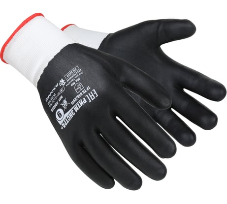 Перчатки Ампаро РИТМ ЭКСТРА+, нейлон, нитрил полное покрытие, 13 класс вязки, р. 9 496579-9