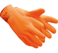 Утепленные перчатки Ампаро Пицилия КЩС, сигнальный цвет, р.11 448687-11