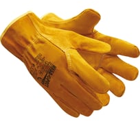 Зимние утепленные спилковые перчатки Ампаро Куба Фрост р. 10 420403-10