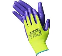 Нейлоновые перчатки с нитриловым покрытием РУСОКО Аметист 12 пар, р. 7/S 222120Ф-3