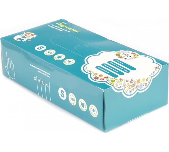 Хозяйственные нитриловые  перчатки Elfe р.XL, 100 шт 67900