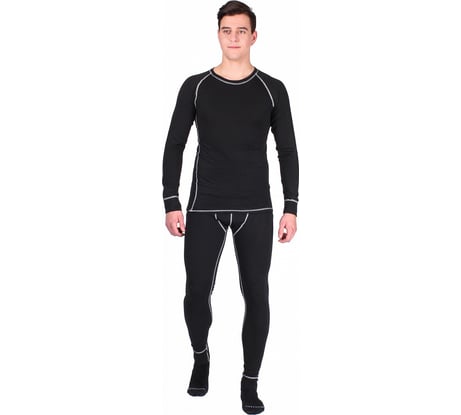 Термобелье Факел Якутия (тк.Хлопок/Акрил/Шерсть,250), черный, 48-50; 182-188 87455324.003