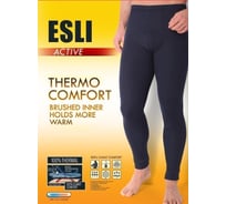 Термобелье мужские термокальсоны ESLI mktd 667 размер 182,188-108/2XL черный 1005120010130588