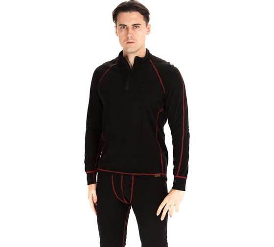 Термобелье Huntsman Thermoline ZIP черное, фактурное НФ-00000445/ 60-62/188