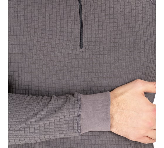 Термобелье Huntsman Thermoline ZIP серое, фактурное НФ-00000443/ 44-46/170