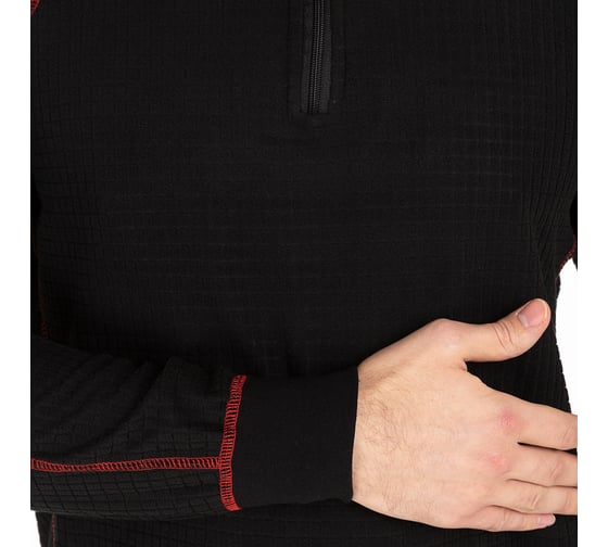 Термобелье Huntsman Thermoline ZIP черное, фактурное НФ-00000445/ 48-50/176