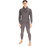 Термобелье Huntsman Thermoline ZIP серое, фактурное НФ-00000443/ 56-58/182