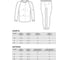 Детское термобелье White Owl фуфайка и кальсоны, Warm Childen, размер XS, синий W112735 7