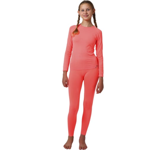 Детское термобелье White Owl фуфайка и кальсоны, Warm Children, размер M, оранжевый W112743