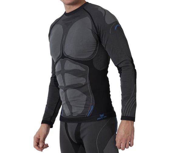 Мужское термобелье White Owl A1-389, размер L/XL, серый с черным W112758