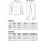 Термобелье мужское - кальсоны White Owl PAT-148-P, размер L/XL, серый с черным W112752 15