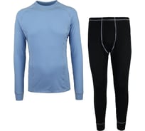 Термобелье Ifrit Energy Micromodal 100% полиэстер, голубой-черный, размер 54 ТБ-011-54 4630086587377