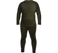 Термобелье Следопыт Fleece комплект, до -25С, цвет хаки, р. 52 PF-TU-101