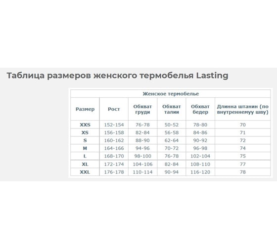 Женские штаны Lasting Ataka, черные, р. XS Ataka9090XS