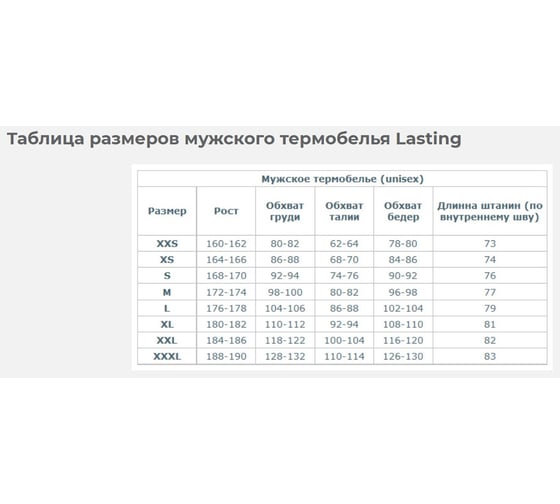Мужские штаны Lasting WERONO, шерсть 300, черные, р. S-M WERONO9070SM