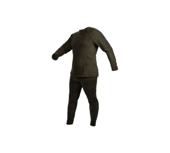Термобелье Следопыт Fleece комплект, до -25С, цвет хаки, р. 50 PF-TU-100