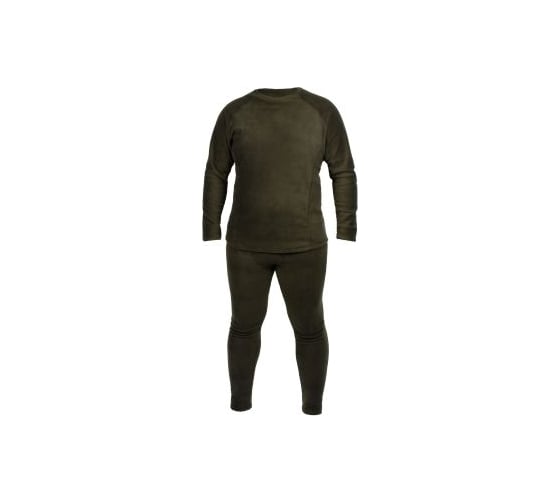Термобелье Следопыт Fleece комплект, до -25С, цвет хаки, р. 54 PF-TU-102 1