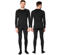 Термобелье мужское КОНТИНЕНТ комплект, черный, р. 60-62/170-176 60554