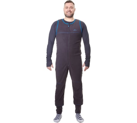 Флисовый комбинезон GRAYLING Торнио, темный графит, р.56-58 рост 170-176 4660335500796