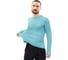 Термобелье лонгслив Следопыт Athletic Polartec Power Grid, двухслойное, Frost Blue, р.48 PF-TUS-09 2