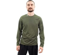 Термобелье лонгслив Следопыт Taiga, до -15С, двухслойный, хаки, р.56 PF-TUS-20