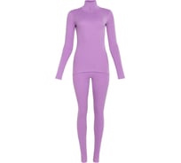 Комплект женский термо MINAKU лонгслив/лосины, цвет фиолетовый, размер 46 7992768