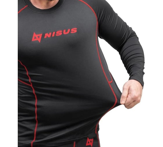 Комплект термобелья мужской Nisus Energy цвет черный, размер M (46-48) (N-6304-M) 00000359725