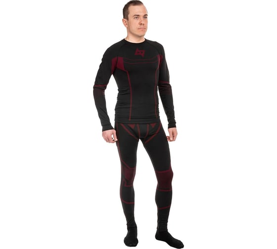 Мужской комплект термобелья Nisus Active цв.черный р.S/M (N-6205-S/M) 00000357456