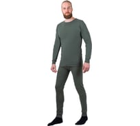 Белье мужское ГК Спецобъединение фуфайка, кальсоны,цв хаки, (бывший Бел 300) (104-108, 170-176), ко Бел 348/104/170