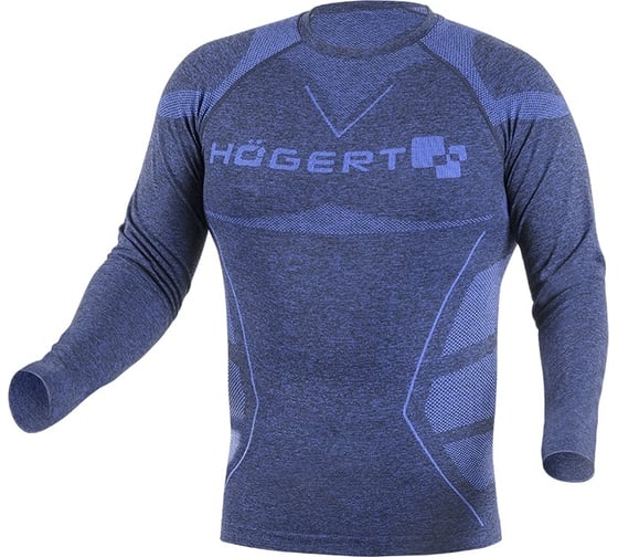 Термоодежда-бесшовная кофта HOEGERT TECHNIK OSTE, синяя, XL-2XL HT5K390-XL-2XL 1