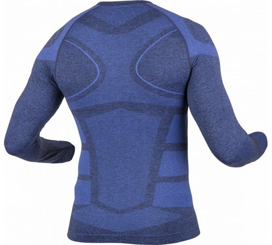 Термоодежда-бесшовная кофта HOEGERT TECHNIK OSTE, синяя, XL-2XL HT5K390-XL-2XL