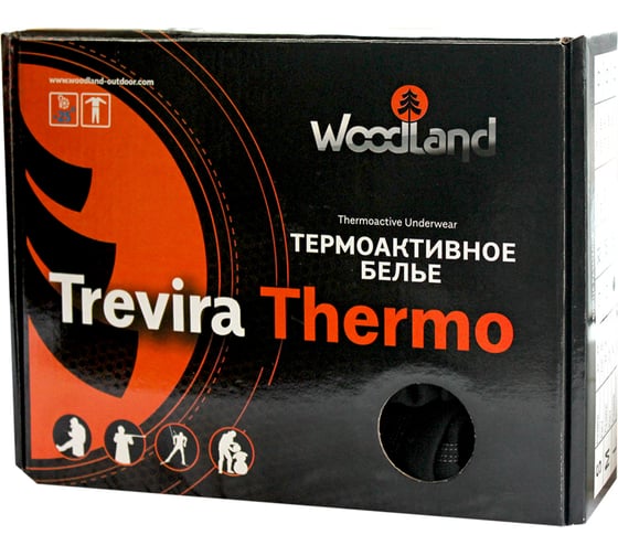 Комплект термобелья WOODLINE Trevira Thermo р. S 0057370