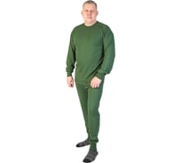 Кальсоны БЕРТА, 100% хлопок, оливковый 720о-52-54
