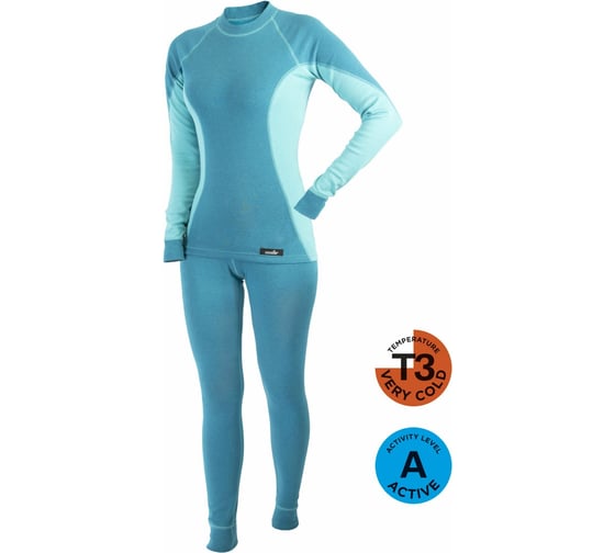 Термобелье Norfin LADY BASE AQUAMARINE 05 р.XXL 3080205-XXL