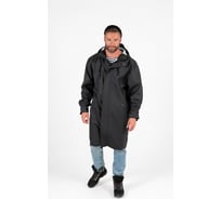 Мужской влагостойкий плащ Symbion каспий, черный, р.50 CASPIY_BLACK/50