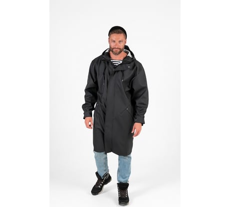 Мужской влагостойкий плащ Symbion каспий, черный, р.58 CASPIY_BLACK/58