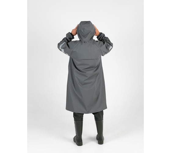 Мужской плащ Symbion косатка, серый, размер 48-50 KOSATKA_GRAY/48-50