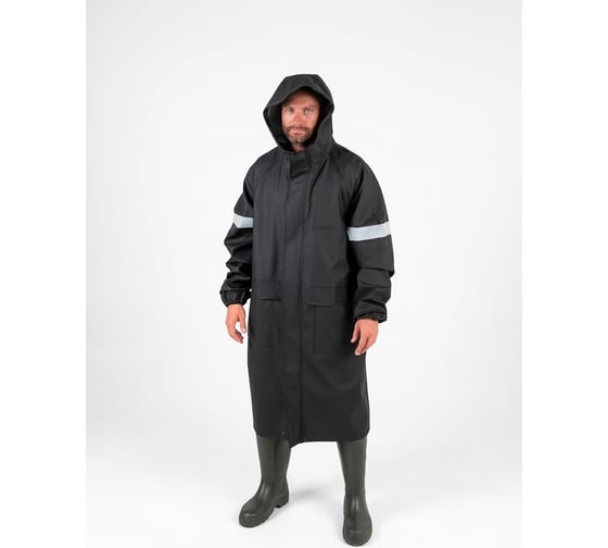 Мужской плащ Symbion косатка, черный, размер 48-50 KOSATKA_BLACK/48-50