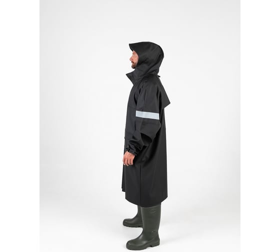 Мужской плащ Symbion косатка, черный, размер 48-50 KOSATKA_BLACK/48-50