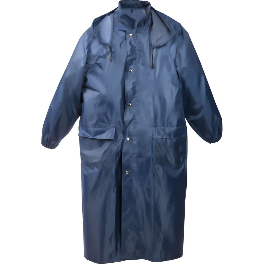 Плащ-дождевик STAYER 11612-52, нейлоновый на молнии, синий цвет, размер ...