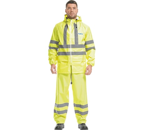 Влагозащитный костюм ГК Спецобъединение EXTRA-VISION WPL флуоресцентный желтый Кос 101/104/182