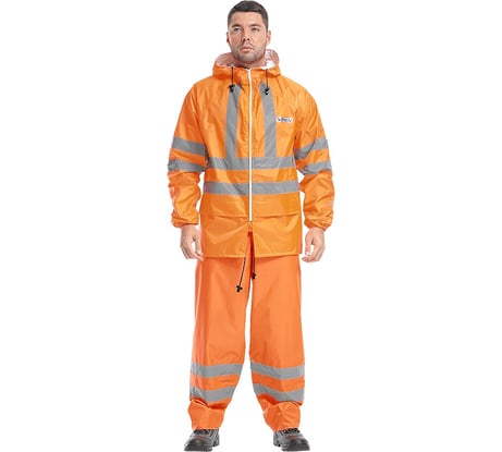 Влагозащитный костюм ГК Спецобъединение EXTRA-VISION WPL оранжевый Кос 100/104/182