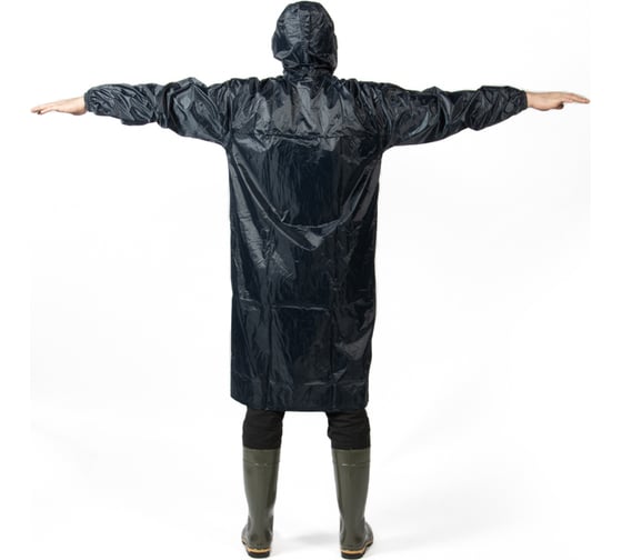 Плащ-дождевик из ПВХ Jeta Safety синий, р. XXL/54-56 JRC-101b-XXL
